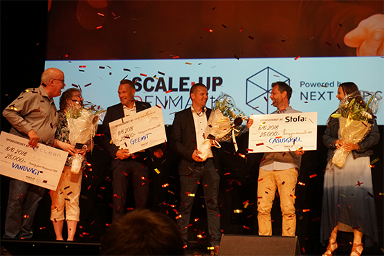 Klar til nye højder i din virksomhed? Vandvagt, Geemit og Casusgrill vandt årets Next Step Challenge finale